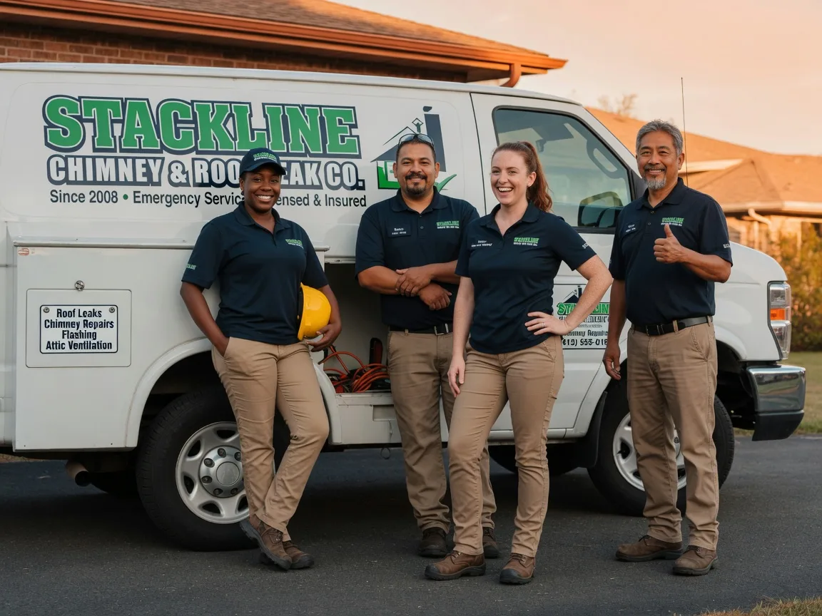Chimney flashing repair company in Ivanhoe, NC